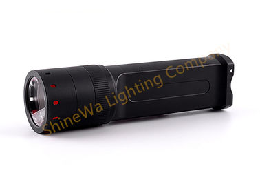 Schienen-Berg-Taschenlampe Zoomable taktische, wieder aufladbare taktische Taschenlampe