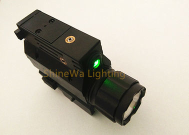 500 Lumen-taktische Taschenlampe mit grünem Laser-Anblick für die Pistolen IP64 wasserdicht