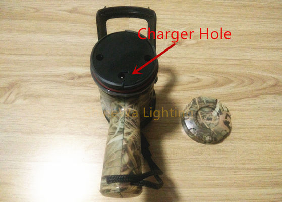 Wiederaufladbarer Nacht-Leucht-Handscheinwerfer für Feuerwehr, Rettungseinsätze, IP66 wasserdicht