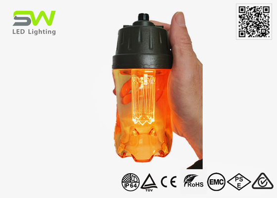 Wiederaufladbares kleines Led-Campingzelt Laterne Warmweißstrahl Karabiner Haken