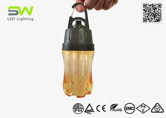 Wiederaufladbares kleines Led-Campingzelt Laterne Warmweißstrahl Karabiner Haken