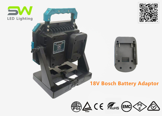 Hochleistungs-LED-Handwerk-Lichter Stativ Montiert 18V Batterie