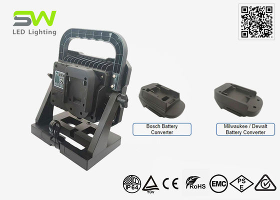 Portable 18V Ryobi Dewalt Batteriebetriebene Arbeitslicht 50W 5000 Lumens