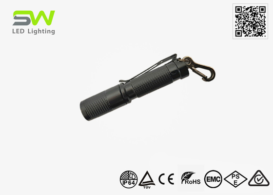 Die meisten Auswirkungen Taschengröße EDC Taschenlampe Licht hohe Leistung 250 Lumens mit Schlüsselanhänger