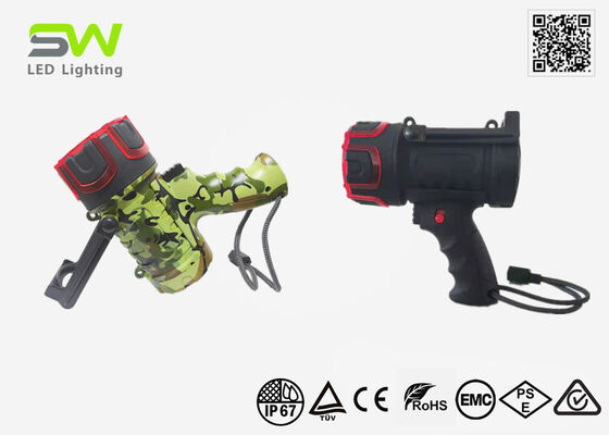 Kompakter, wiederaufladbarer, schwimmfähiger Marine-Suchscheinwerfer mit 1000 Lumen und Aufhängehaken