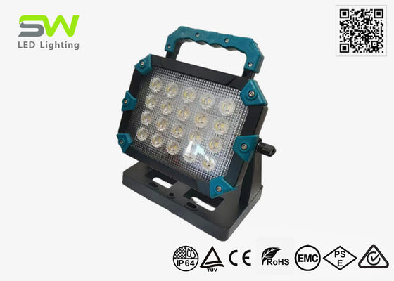 6500 Lumens Wiederaufladbares Standortinspektionslicht mit 18V 20V Makita Werkzeugbatterie