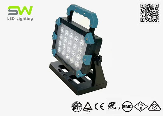 Hochleistungs-LED-Handwerk-Lichter Stativ Montiert 18V Batterie